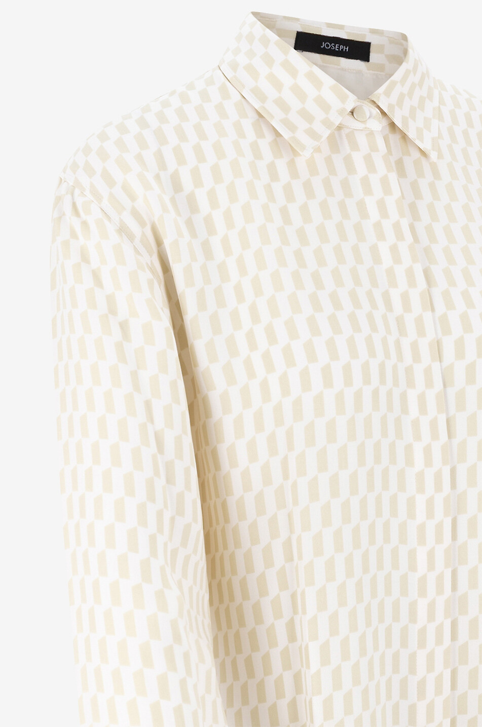 JOSEPH Silk long-sleeved shirt Women LIGHT YELLOW 3