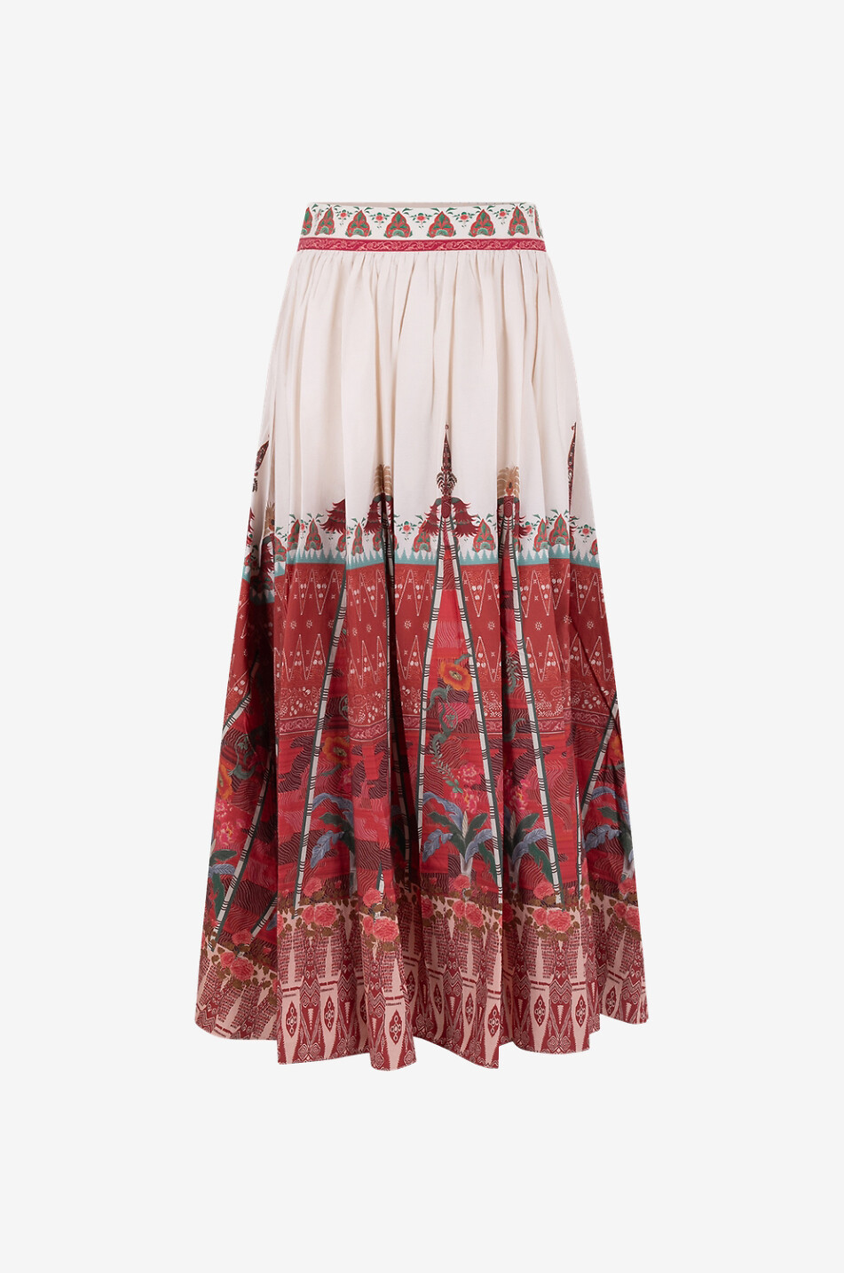 Strandrock aus Baumwolle Ombretta