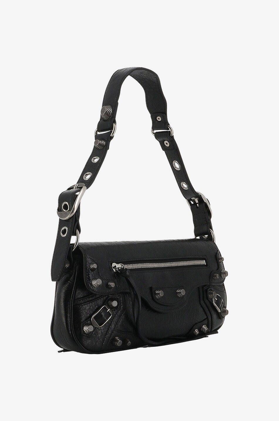 Balenciaga classic hip leather shoulder bag hotsell