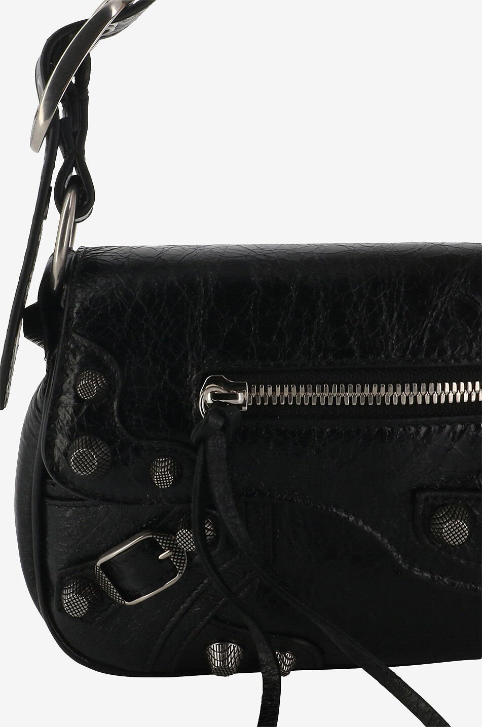 Le Cagole Sling S arena leather shoulder bag - BALENCIAGA