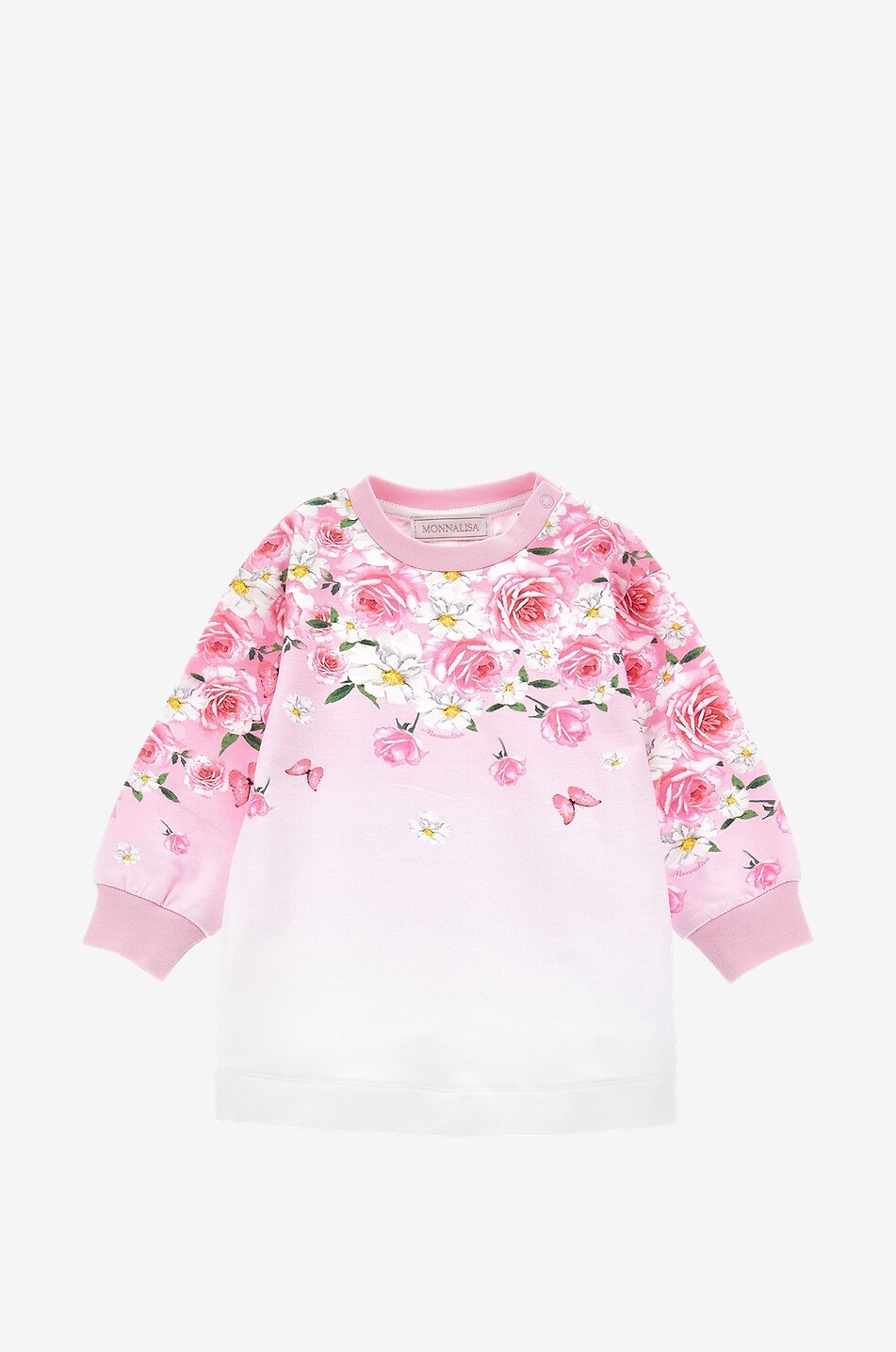 Baby-Sweatkleid Rosa Fairytale