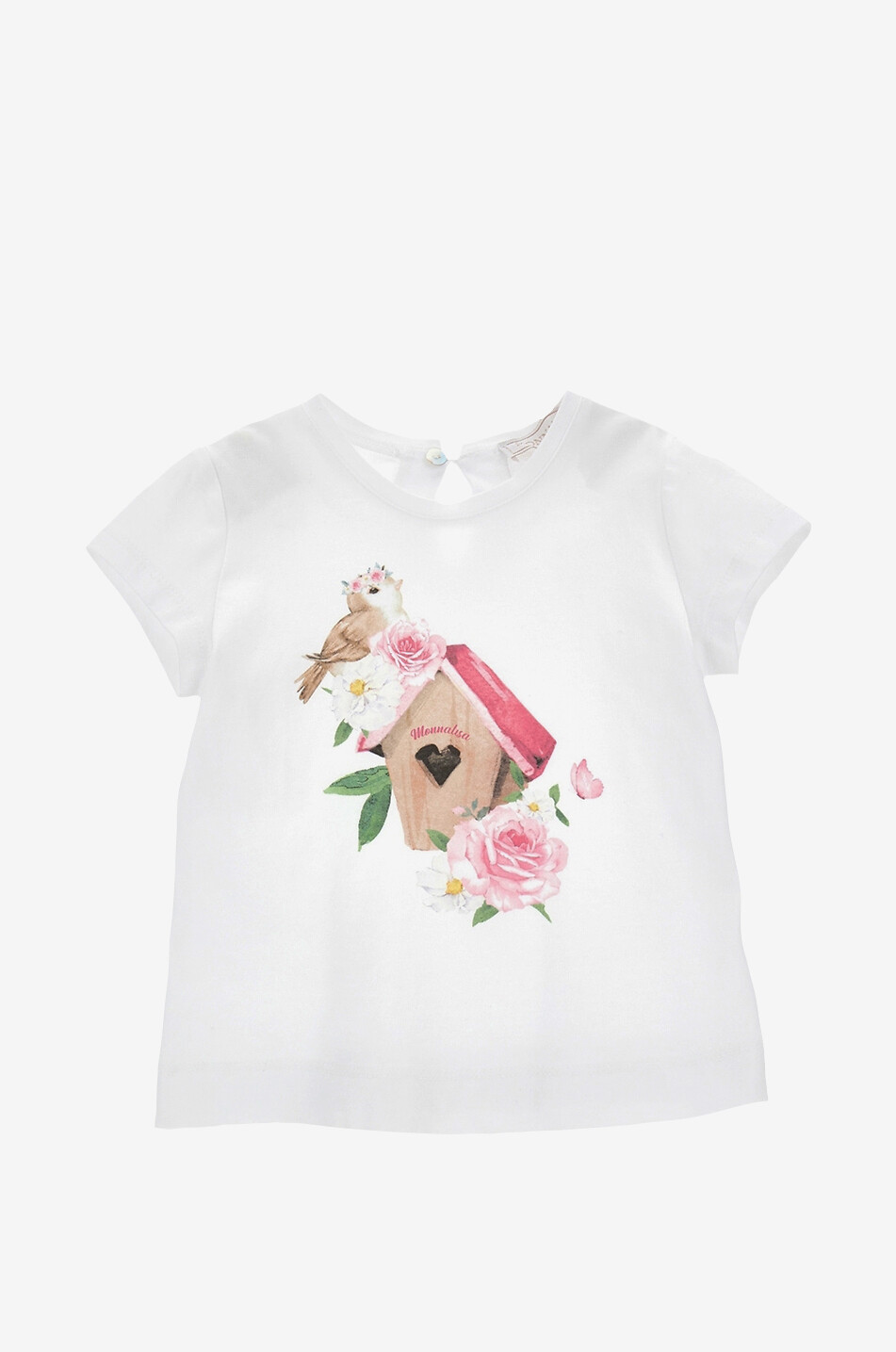 Baby-Kurzarm-T-Shirt Bird House