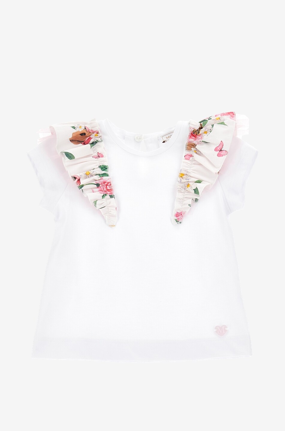 Ärmelloses Baby-T-Shirt aus Bio-Baumwolle Frou Frou