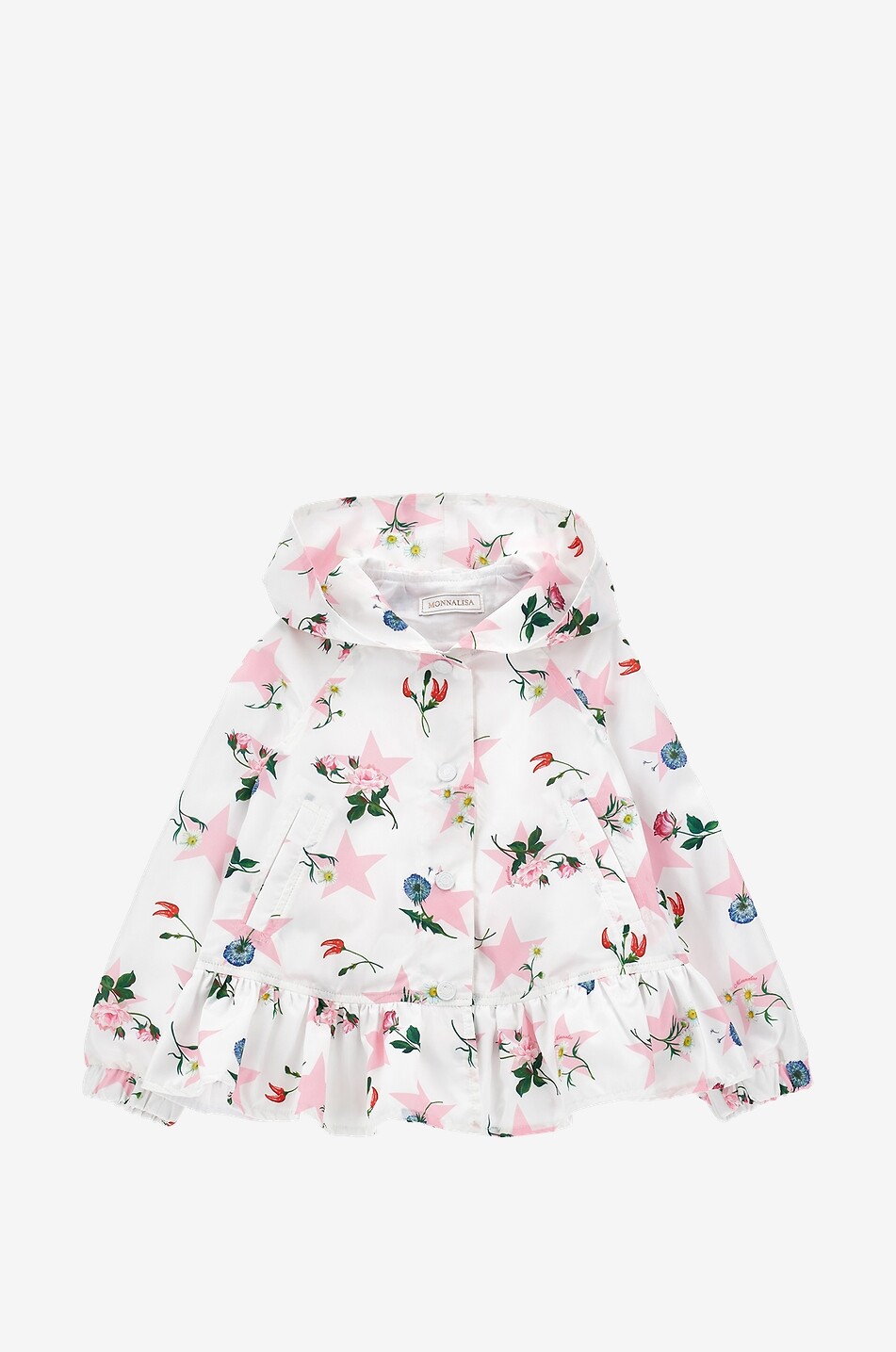 Veste coupe-vent fille à basque Stars