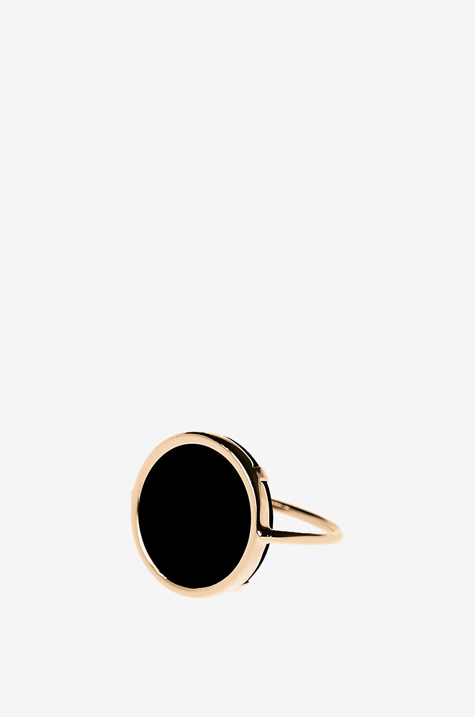 GINETTE NY Cordoba Cornelian Disc Ring pink gold ring Women PINK 1