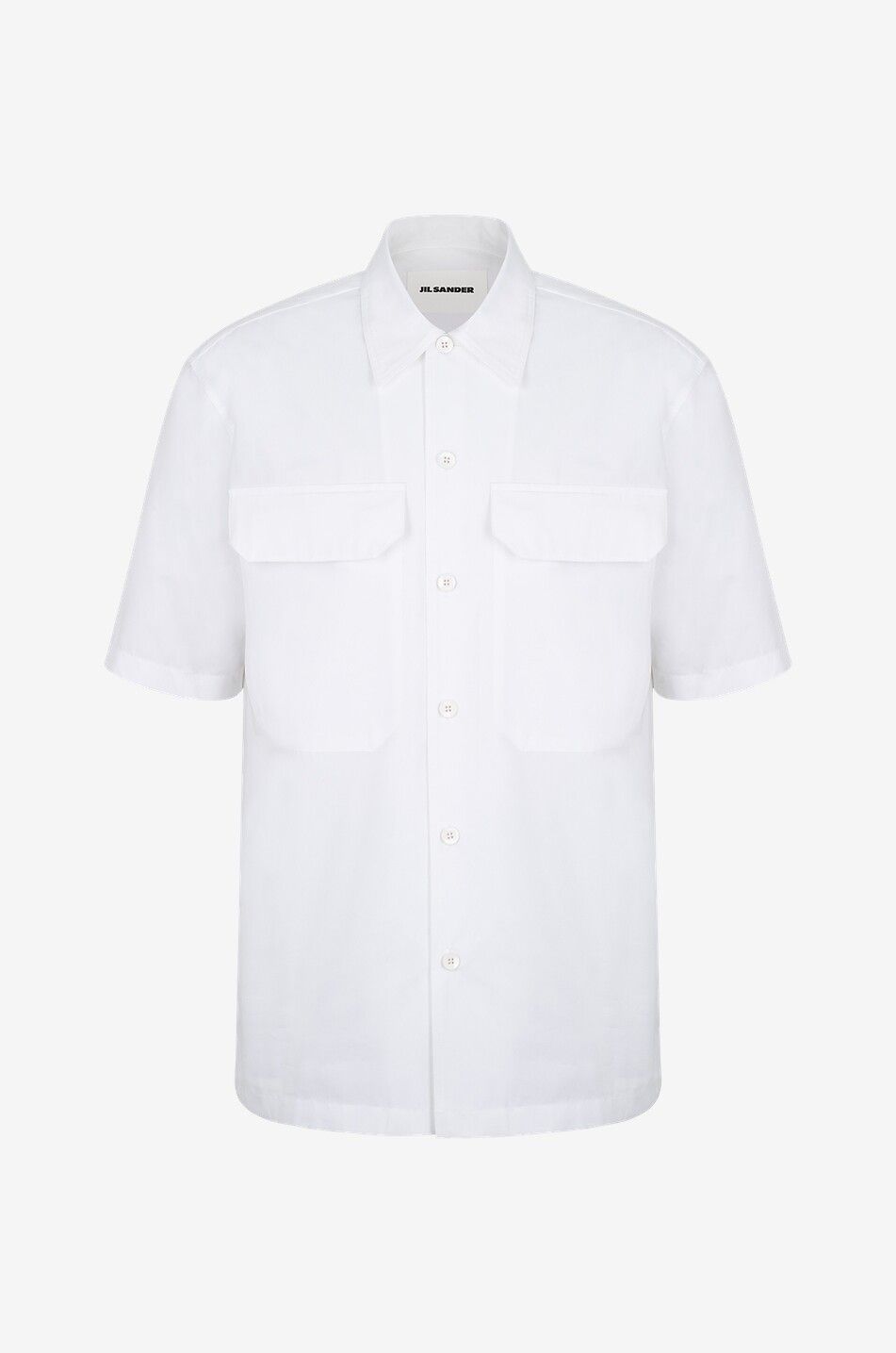 Heavy Organic Cotton Poplin short-sleeved shirt