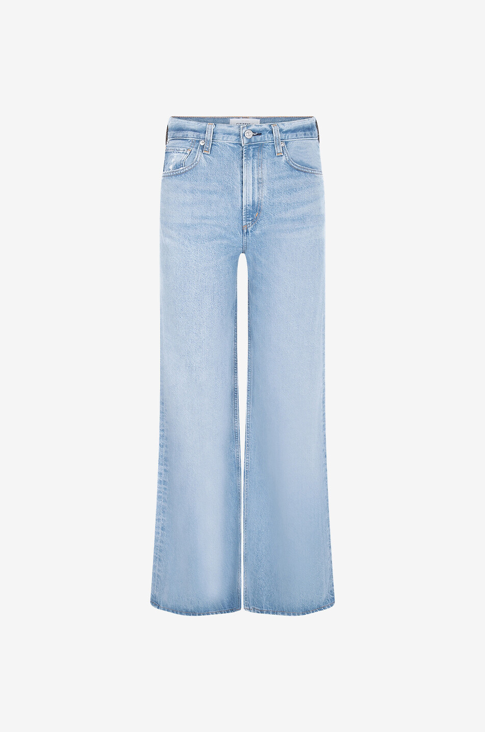 CITIZENS OF HUMANITY Jeans mit weitem Bein aus Lyocell und recycelter Baumwolle Paloma Damen HELLBLAU 1