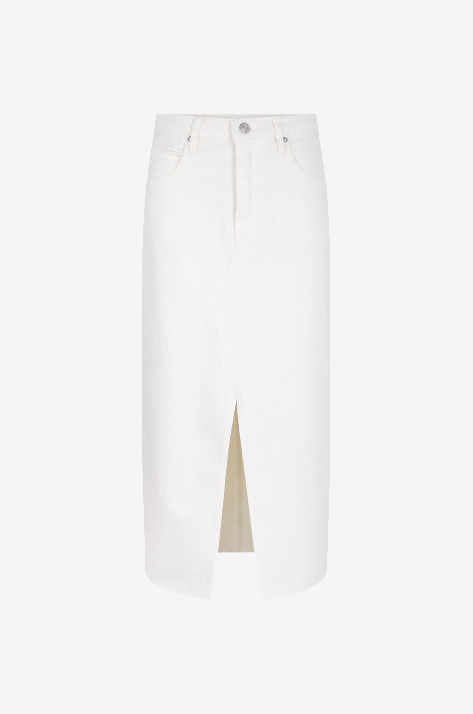 Jupe midi en coton The Midaxi