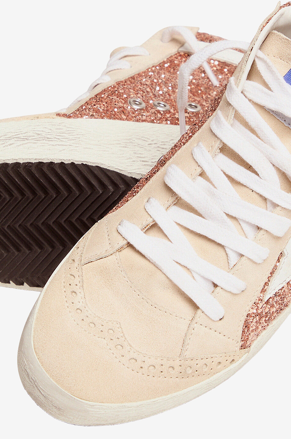 Golden goose midstar pink on sale