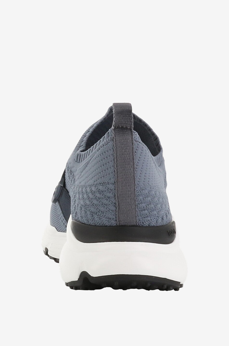 TOD'S Kate knit slip-on sneakers with leather Women DARK BLUE 4