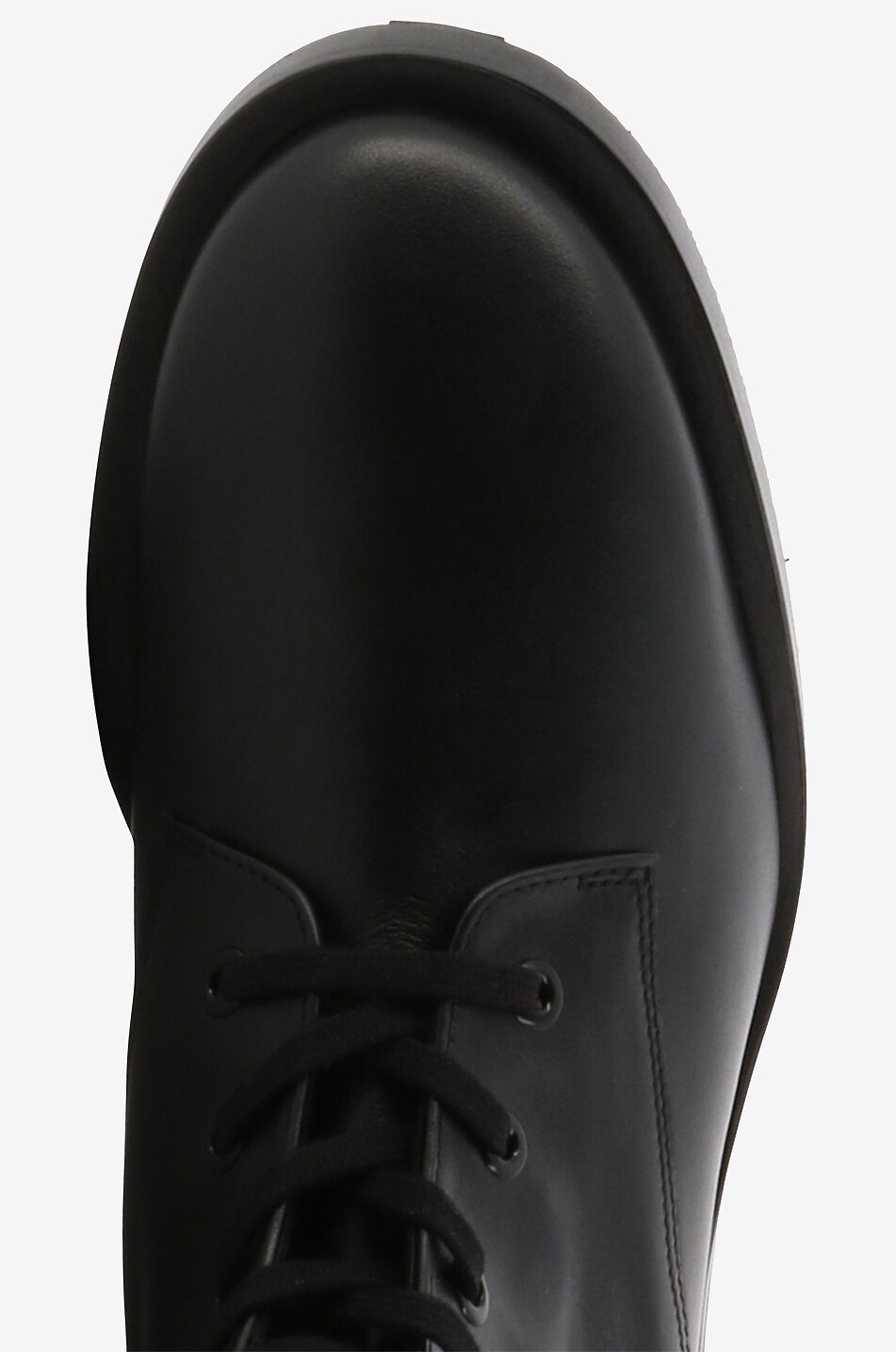 STUART WEITZMAN Sondra Sleek 25 smooth leather lace-up ankle boots Women BLACK 5