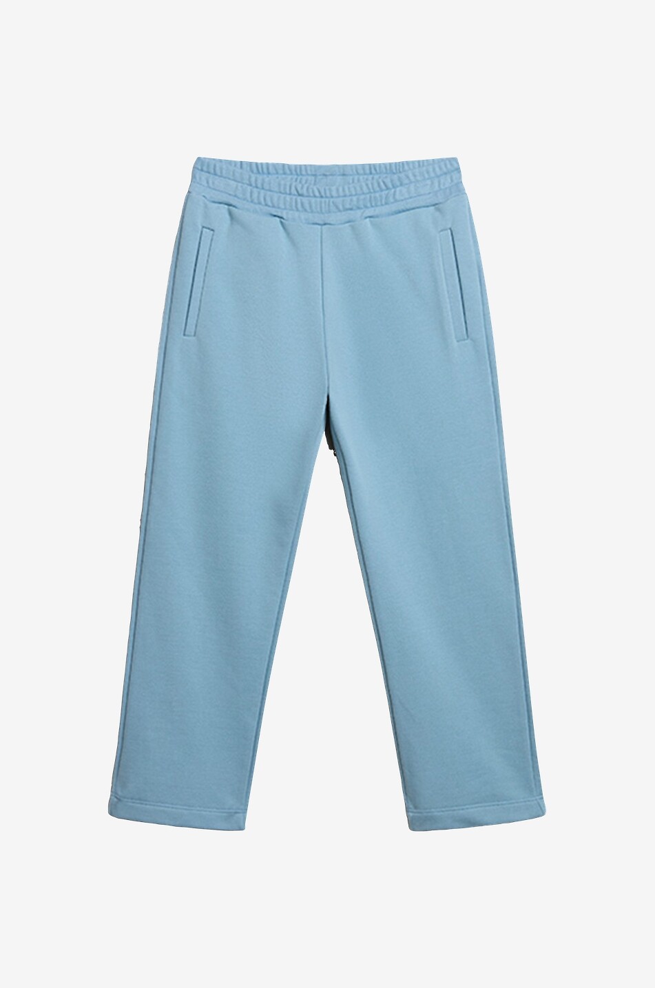 GOLDEN GOOSE Wide-leg girl's sweat jogging trousers Girl BLUE 1