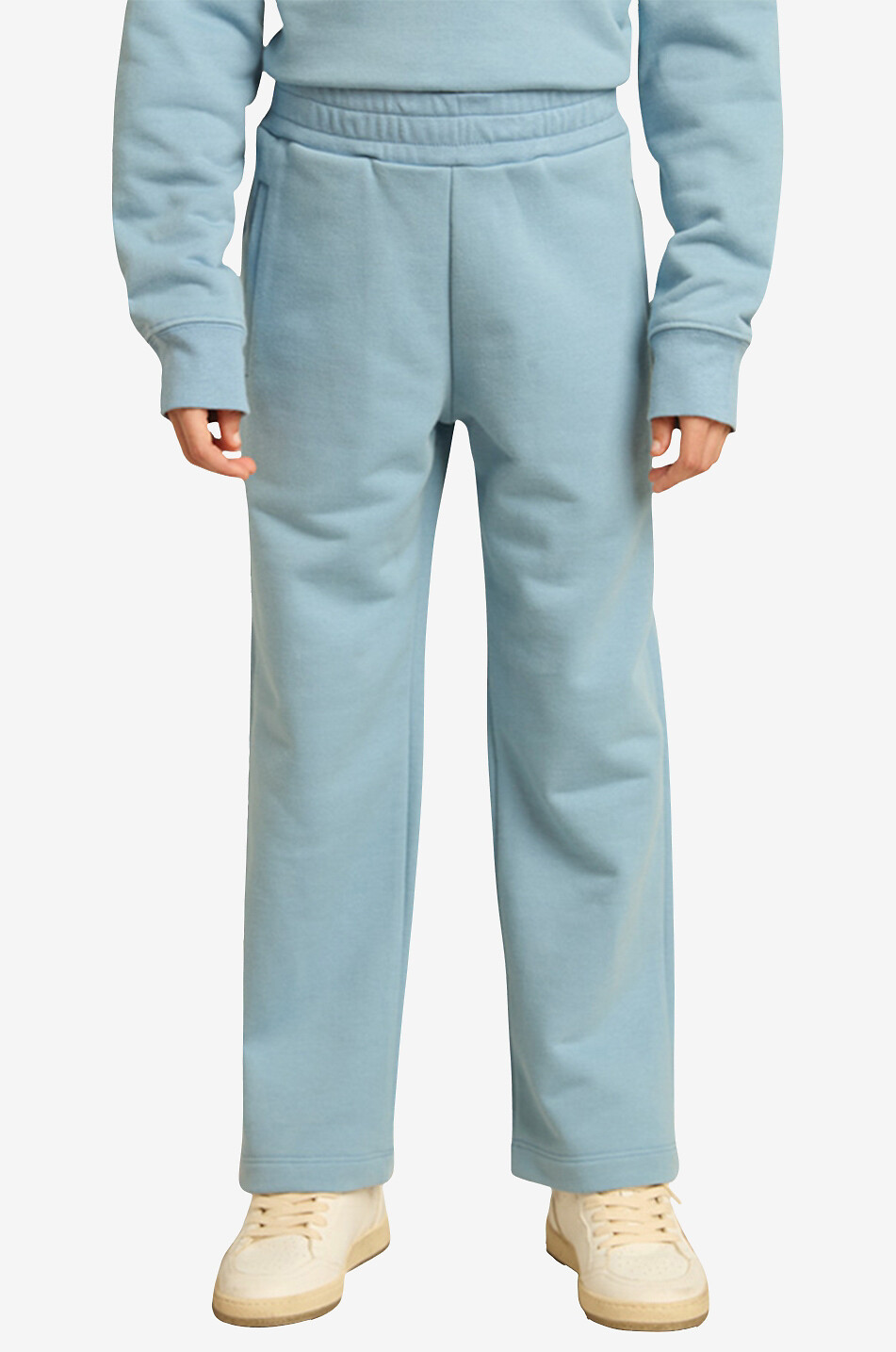GOLDEN GOOSE Wide-leg girl's sweat jogging trousers Girl BLUE 3