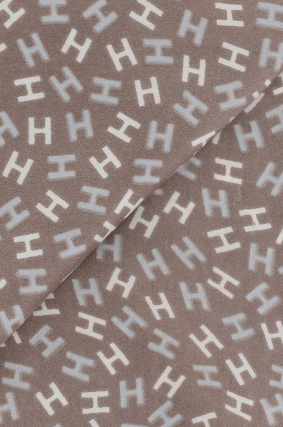 HEMISPHERE Einstecktuch aus Seide Nies Herren BRAUN 2