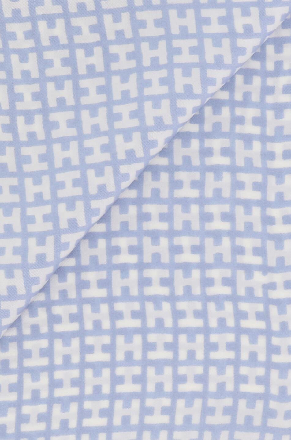 HEMISPHERE Pochette en soie Rade Homme BLEU CLAIR 2