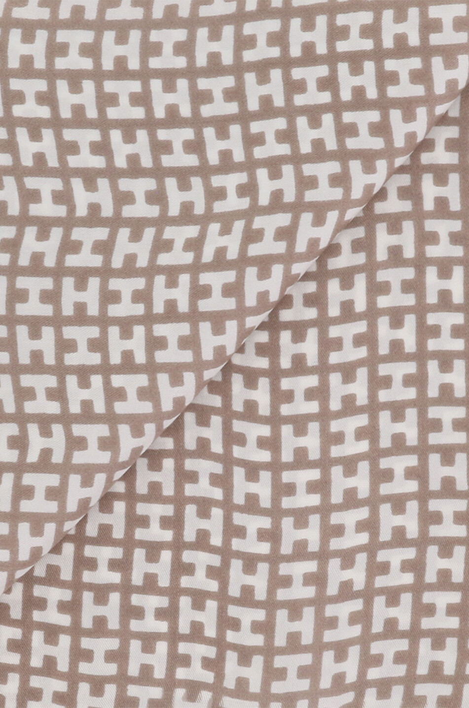 HEMISPHERE Pochette en soie Rade Homme MARRON 2