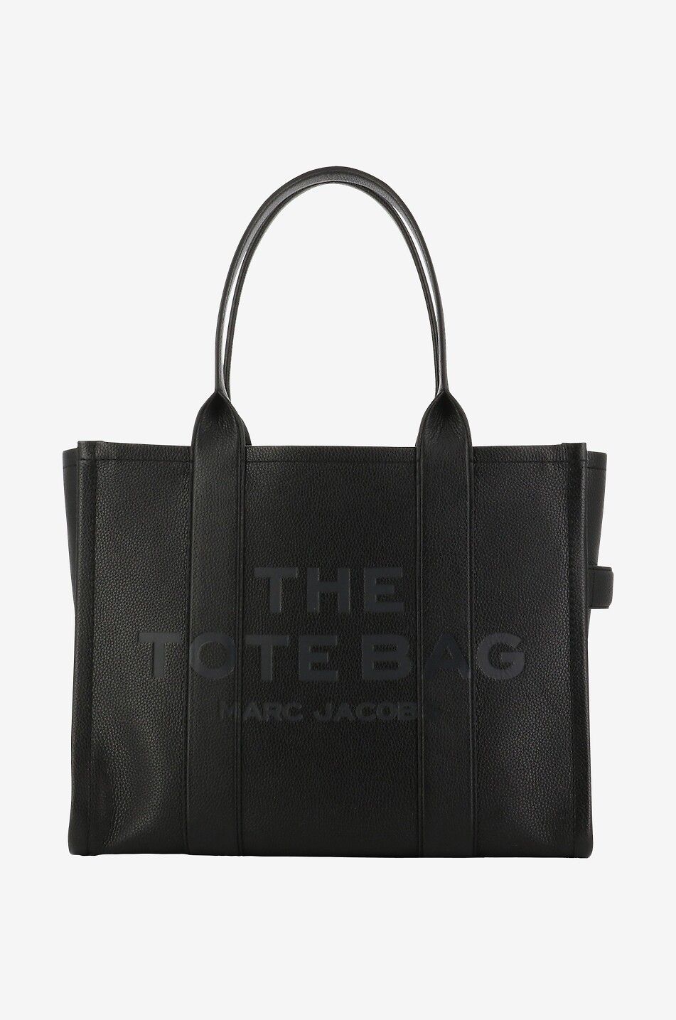 The Large Tote grained leather tote bag