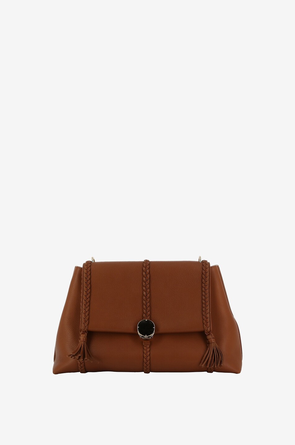 Penelope Large supple grained leather shoulder bag
