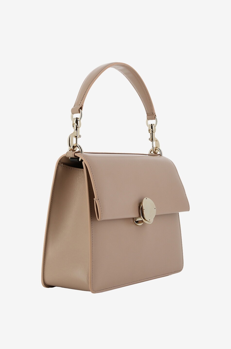 Penelope Box smooth leather shoulder bag