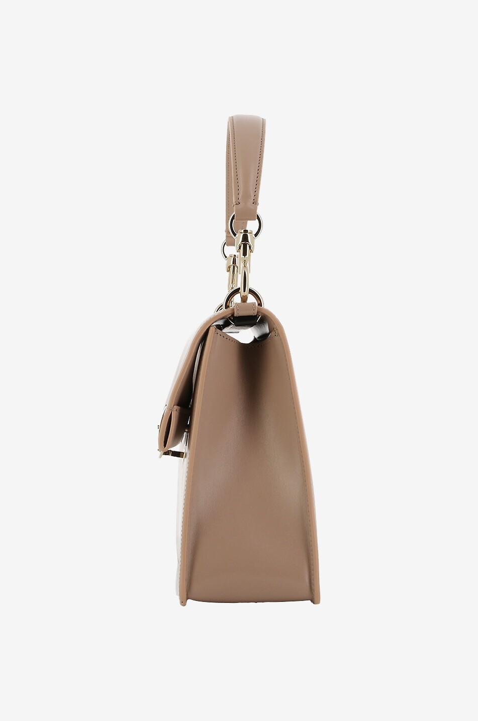 CHLOE Schultertasche aus Glattleder Penelope Box Damen BEIGE 4