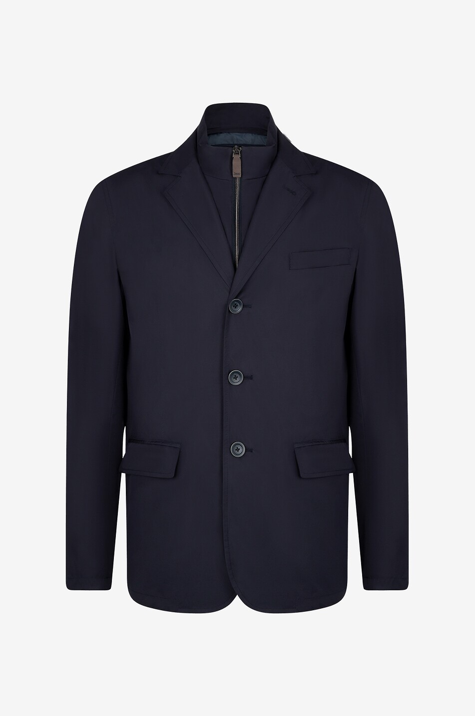 Blazer à empiècement doudoune