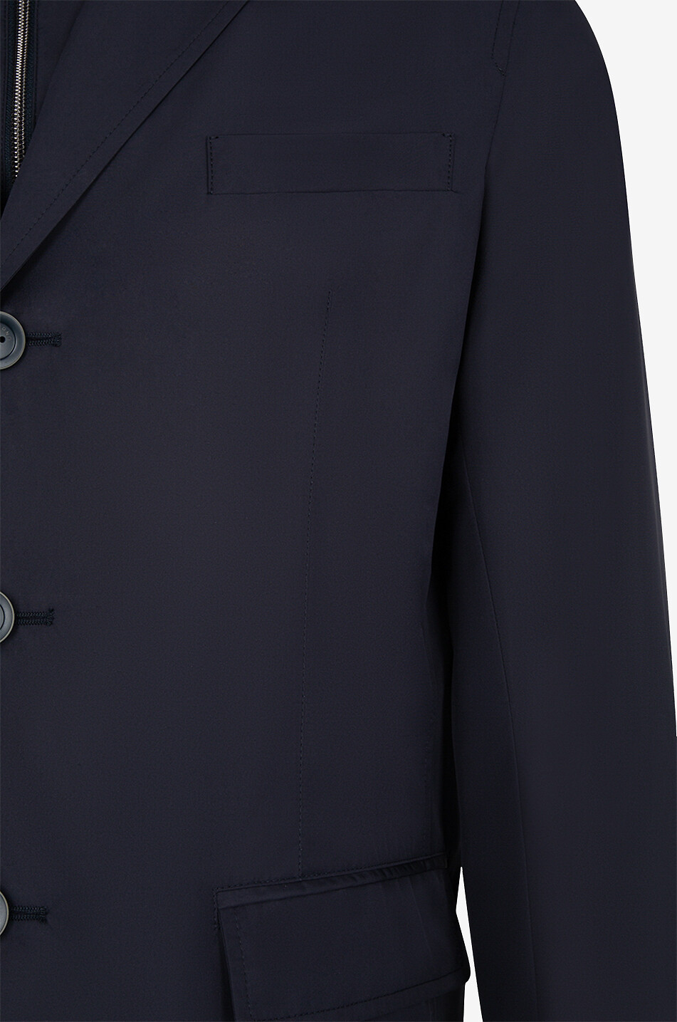 Blazer à empiècement doudoune