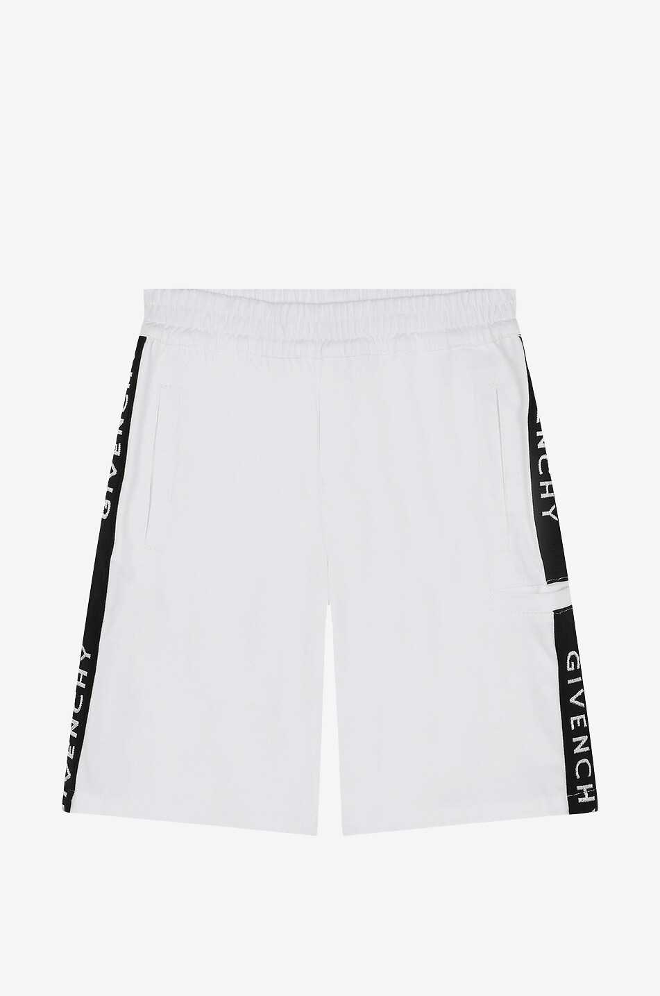 Jungen-Cargo-Bermudashorts Logo Tape