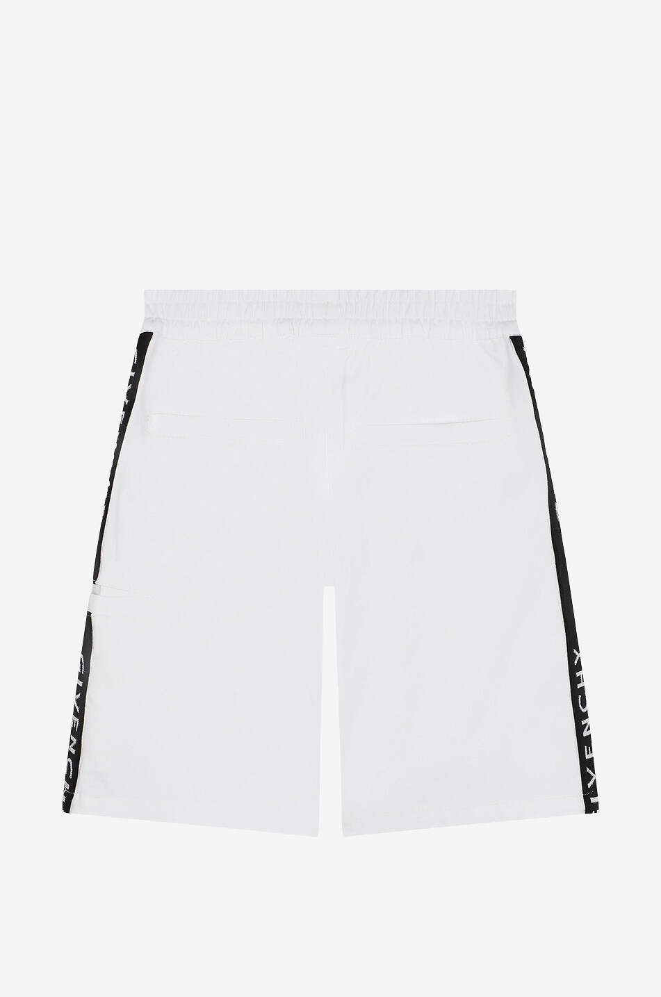 GIVENCHY Bermuda cargo garçon Logo Tape Garçon BLANC 2