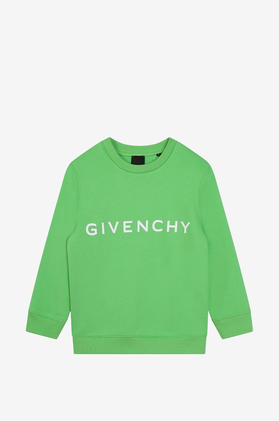 Sweat-shirt à col rond garçon imprimé logo