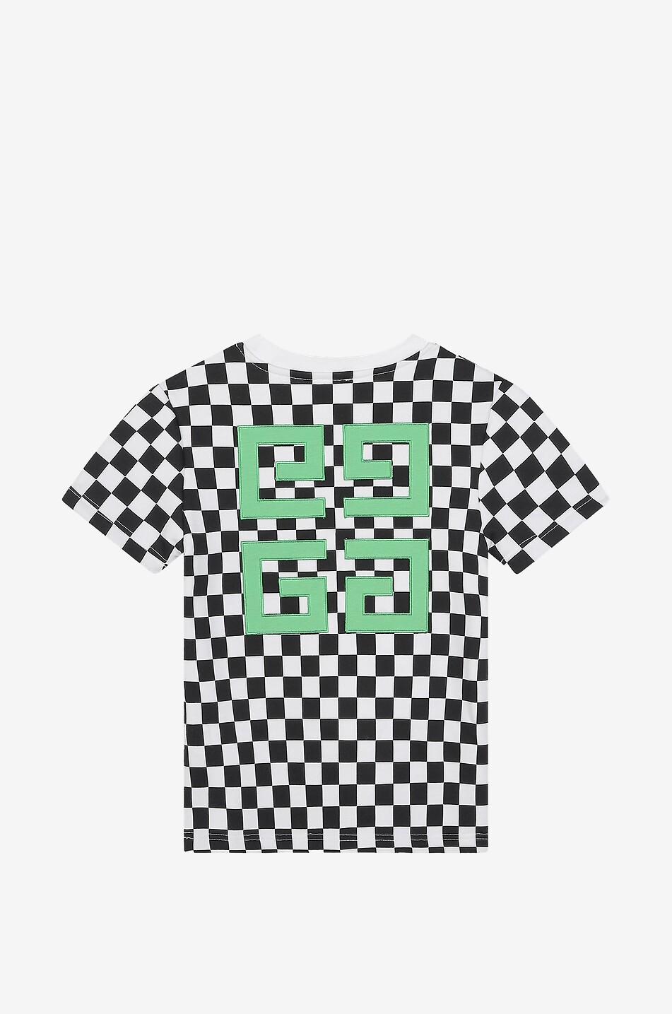 GIVENCHY Jungen-T-Shirt mit Schachbrettmotiv und Logo Junge BUNT 2