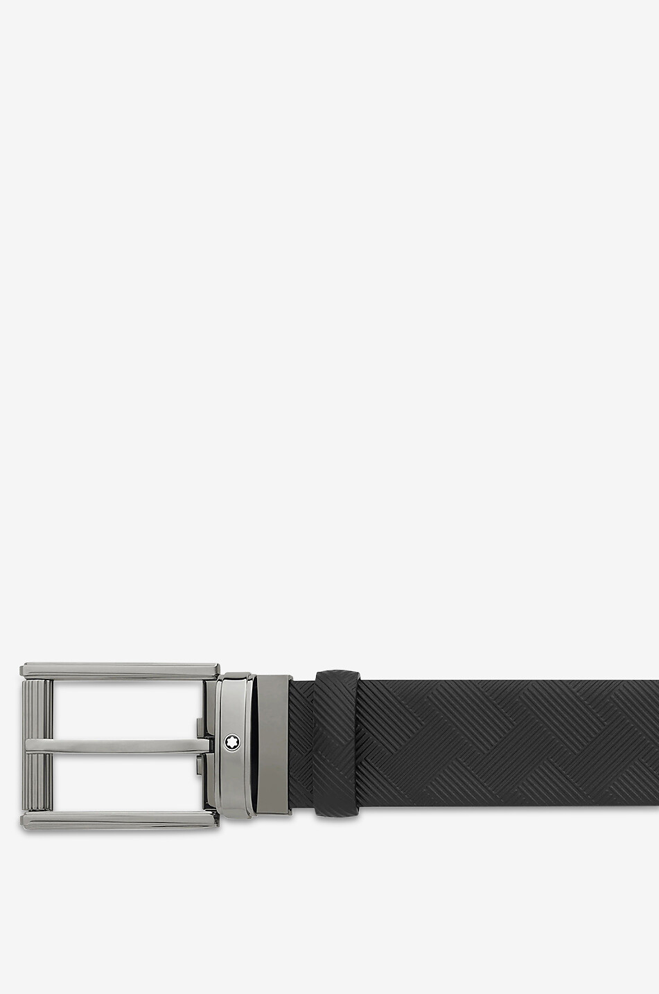 MONTBLANC Gürtel aus texturiertem Leder Montblanc Extreme 3.0 - 35 mm Herren SCHWARZ 2
