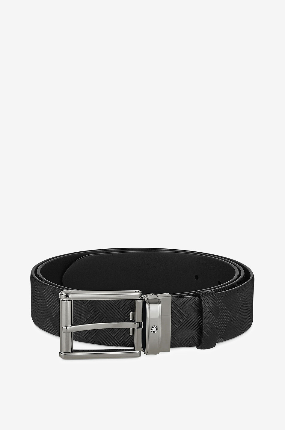 MONTBLANC Gürtel aus texturiertem Leder Montblanc Extreme 3.0 - 35 mm Herren SCHWARZ 1
