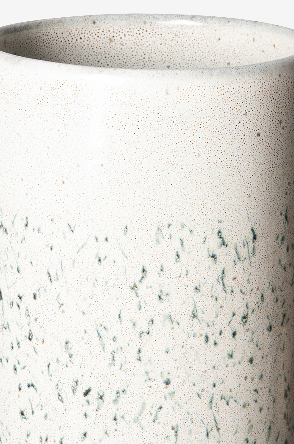 HKLIVING Vase en céramique 70s Ceramics Hail XL Maison BLANC 4