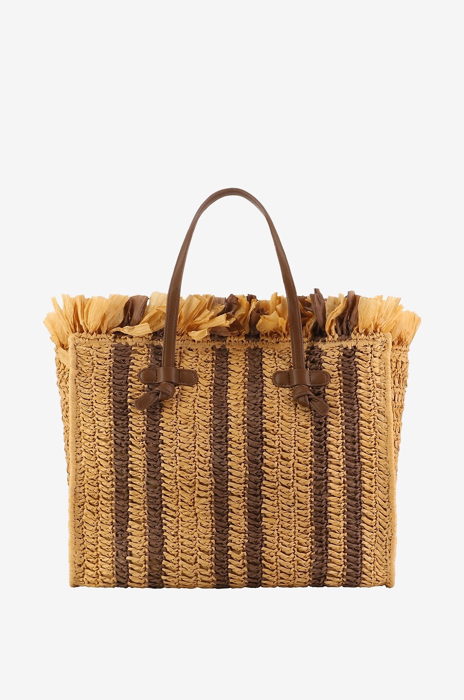 Marcella straw fibre tote bag
