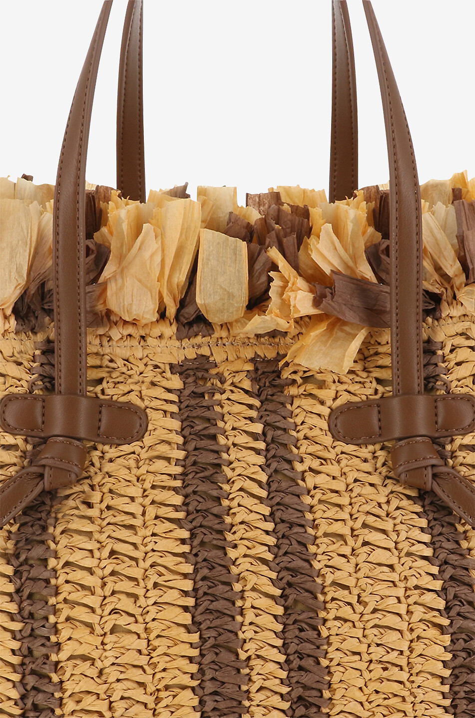 Cabas en fibres de paille Marcella