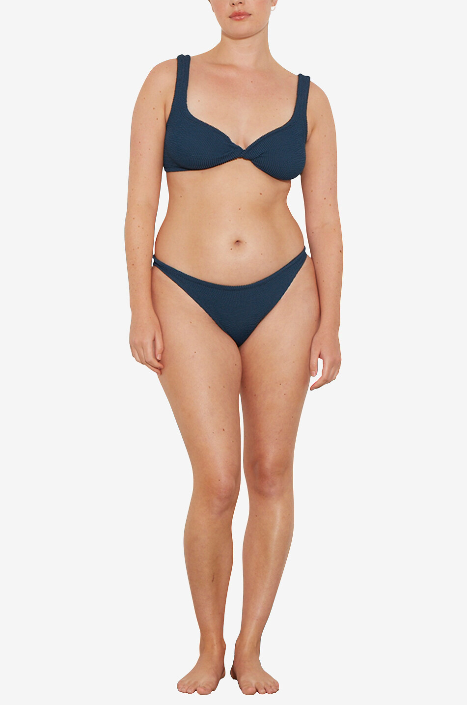 HUNZA G Juno two-piece swimsuit Women DARK BLUE 2