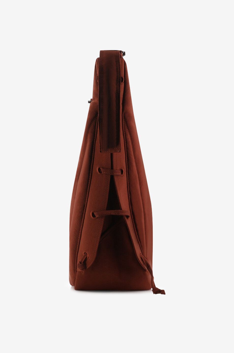 LEMAIRE Sac à bandoulière en toile de nylon Soft Game Large Homme ROUGE 5