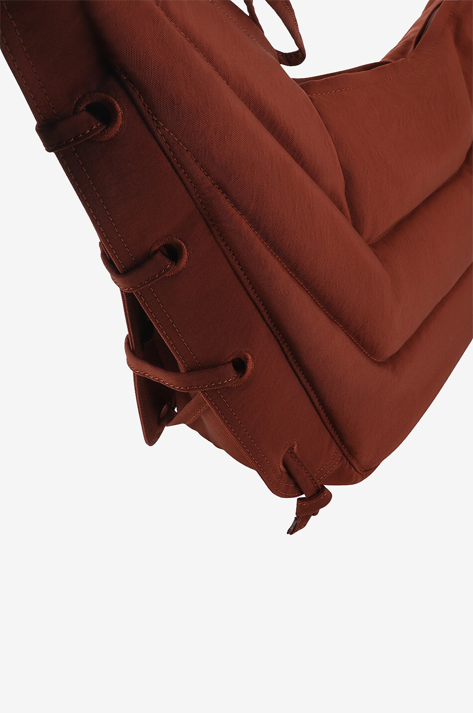 LEMAIRE Soft Game Moyen nylon shoulder bag Men RED 5