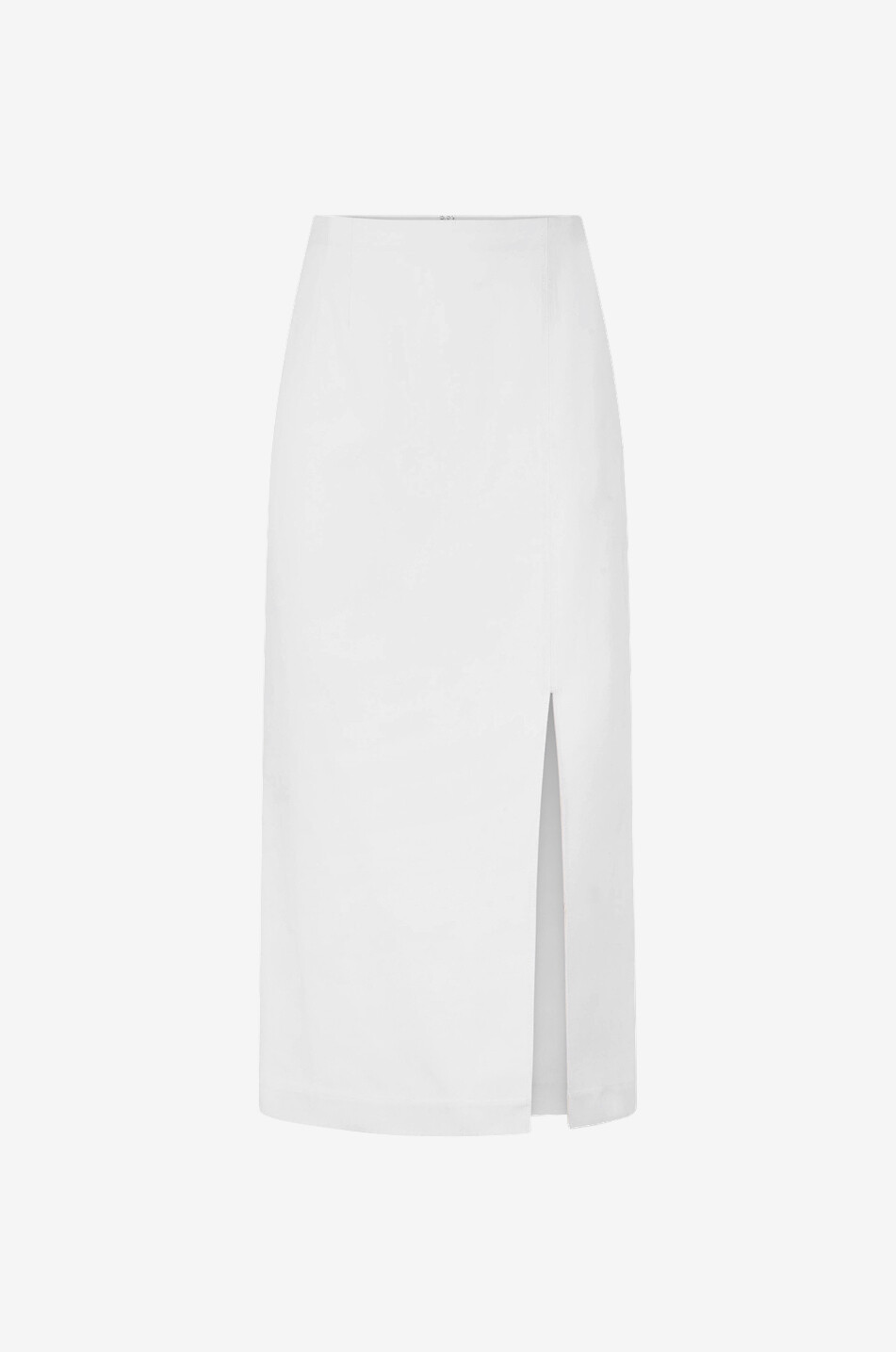SPORTMAX Jupe crayon effilochée Fedra Femme BLANC CASSE 1