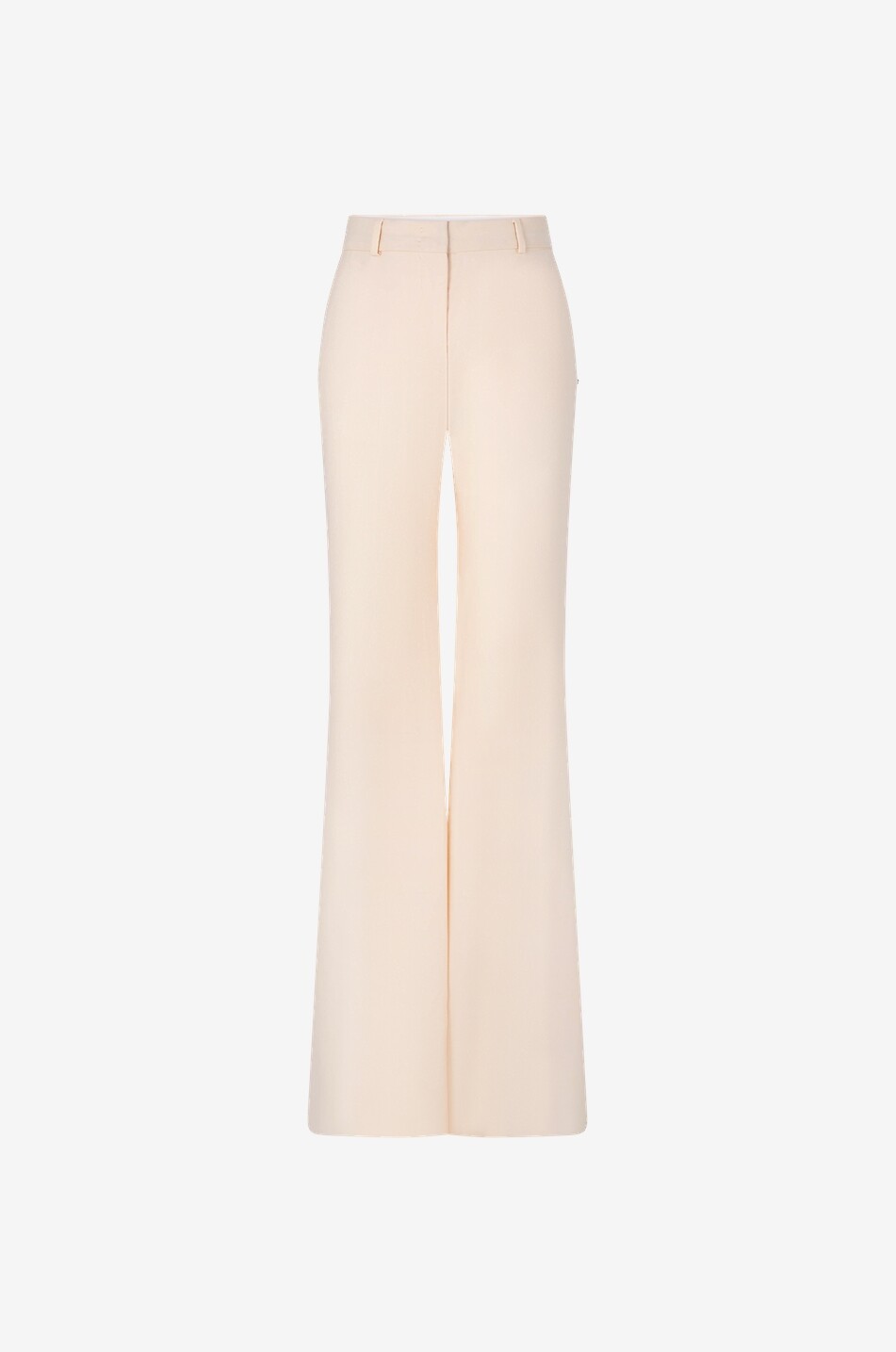 Pantalon large taille haute en laine Oxalis