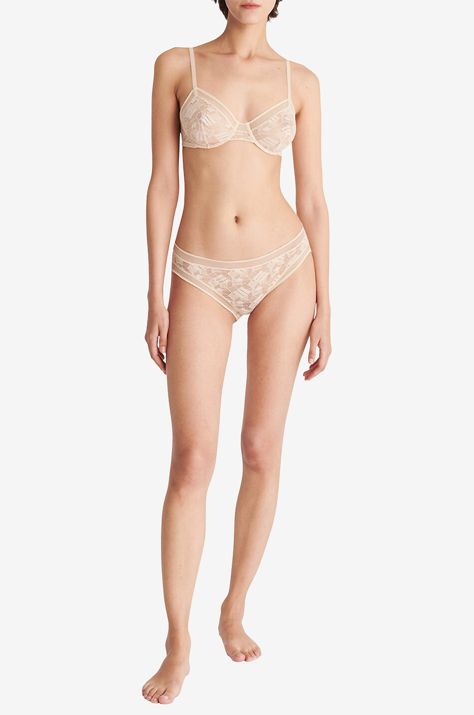 ERES Paraids lace bra with underwires Women EGGSHELL 6