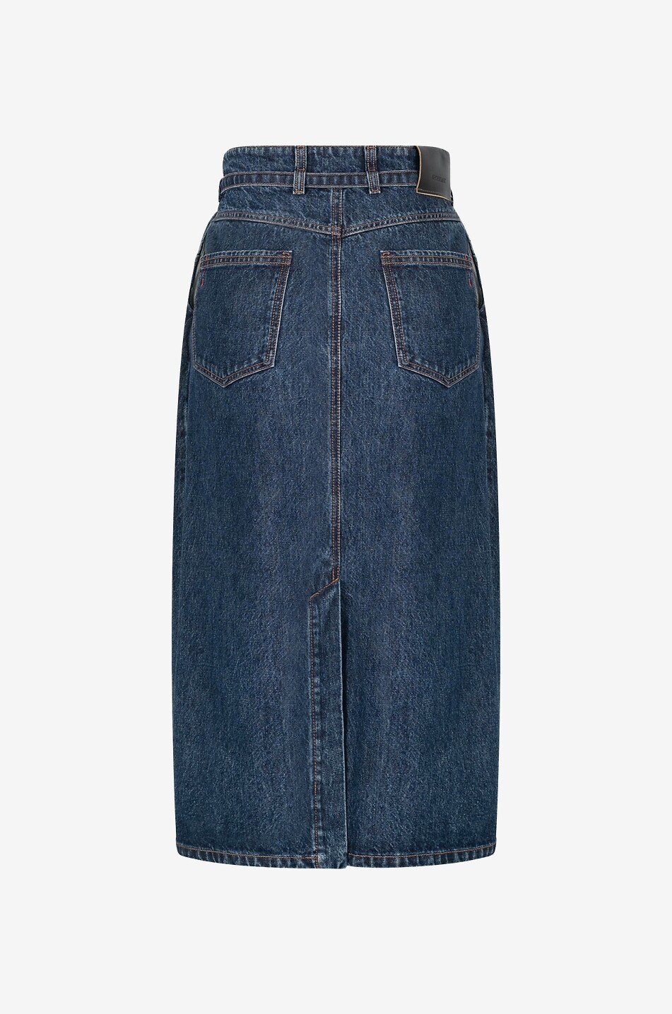 Jupe midi en denim Terni