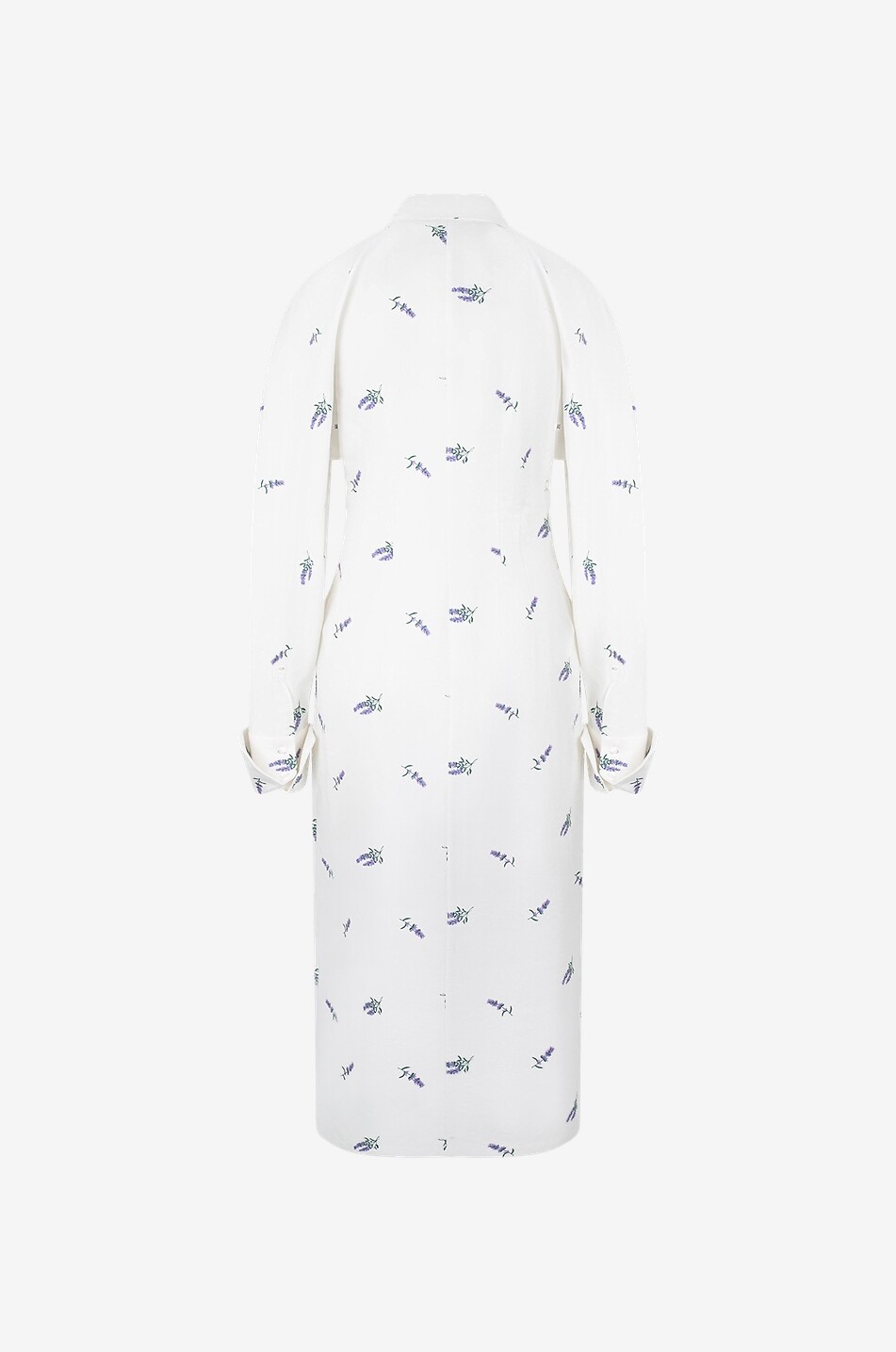 Briose embroidered midi shirt dress