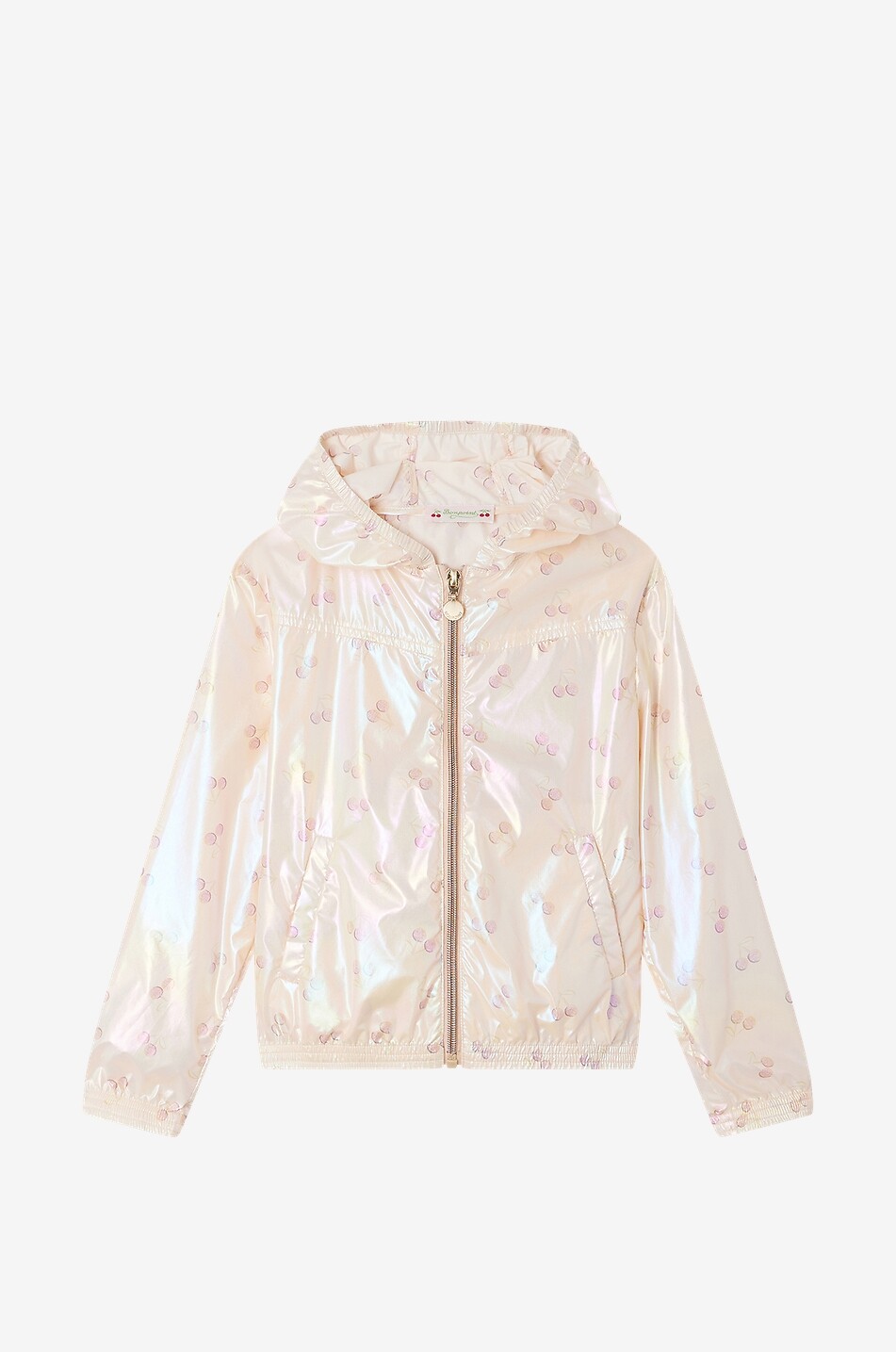 Mädchen-Windjacke mit Kapuze Gytha