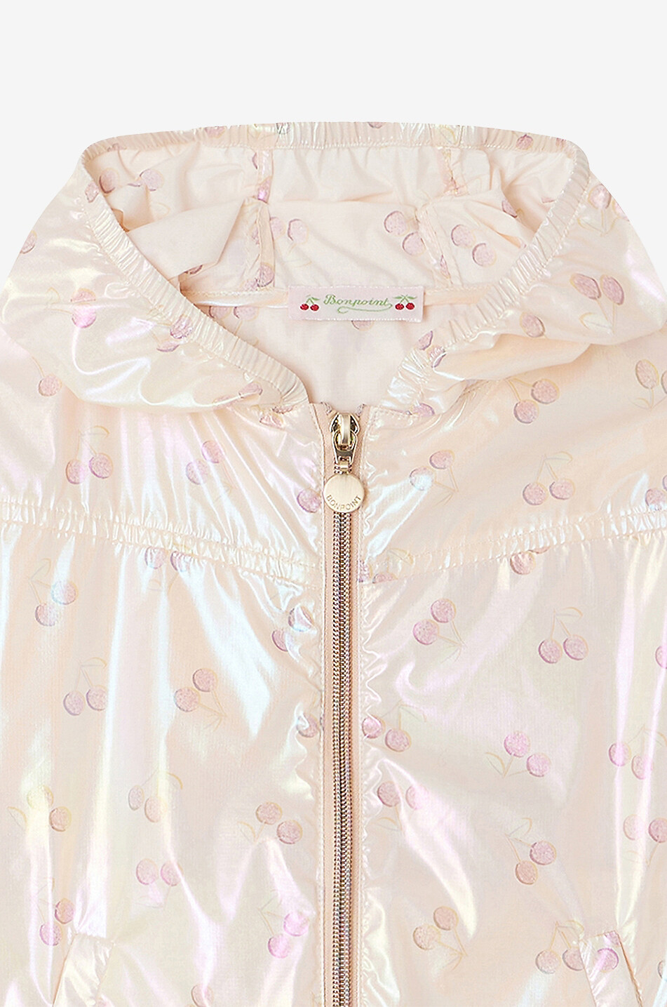 Mädchen-Windjacke mit Kapuze Gytha