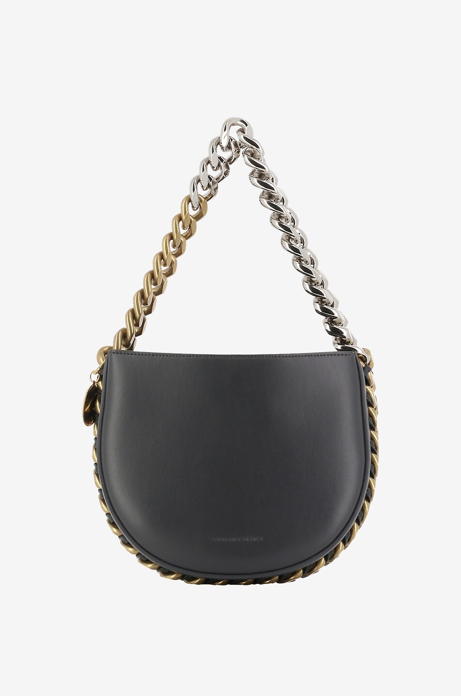 Sac porté épaule en cuir nappa synthétique Small Frayme
