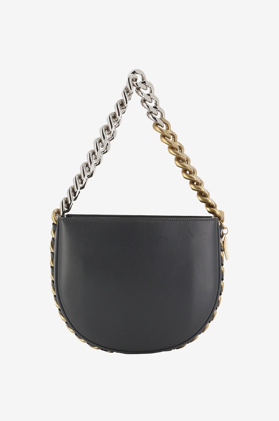 Sac porté épaule en cuir nappa synthétique Small Frayme