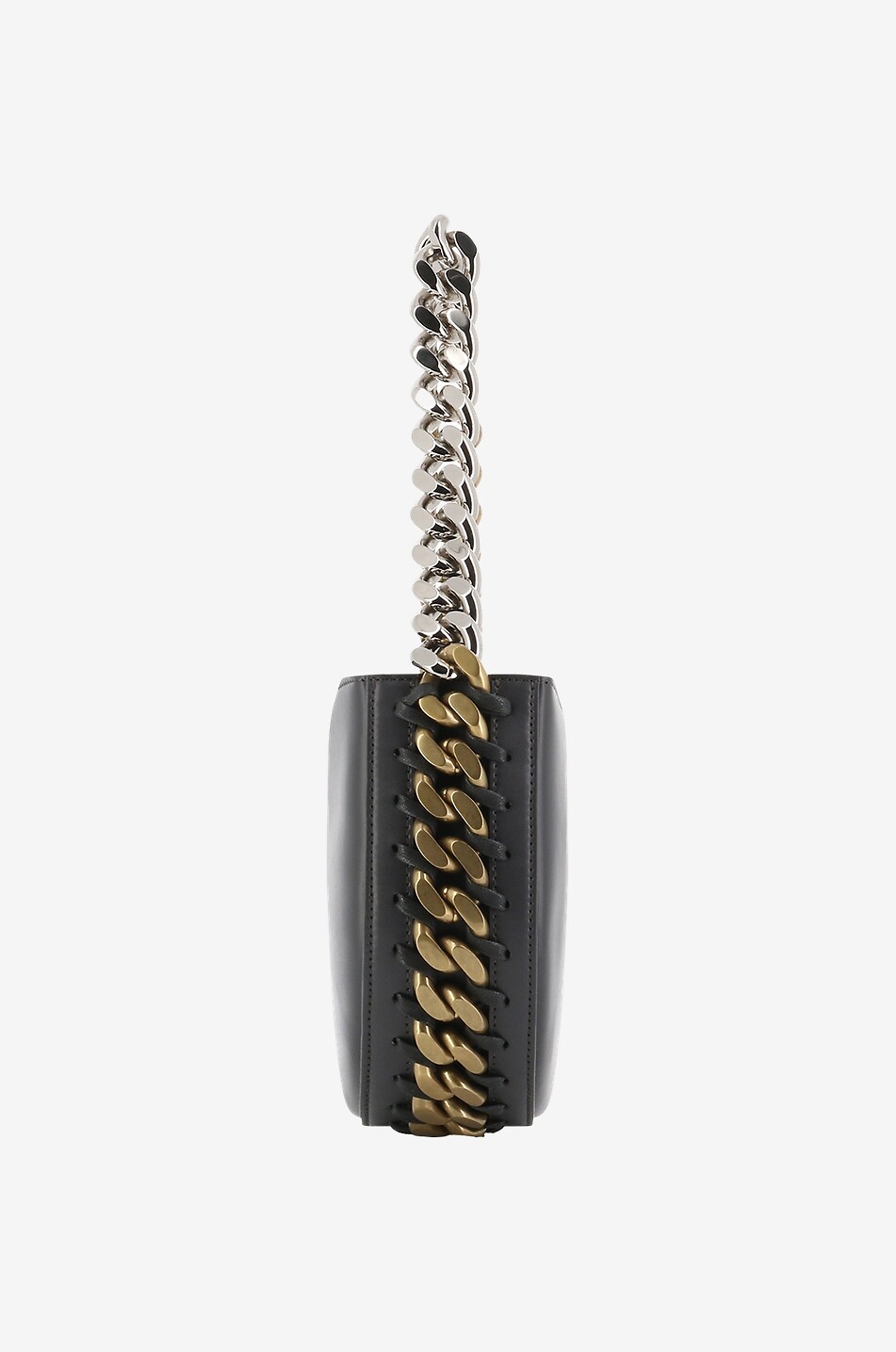 Sac porté épaule en cuir nappa synthétique Small Frayme