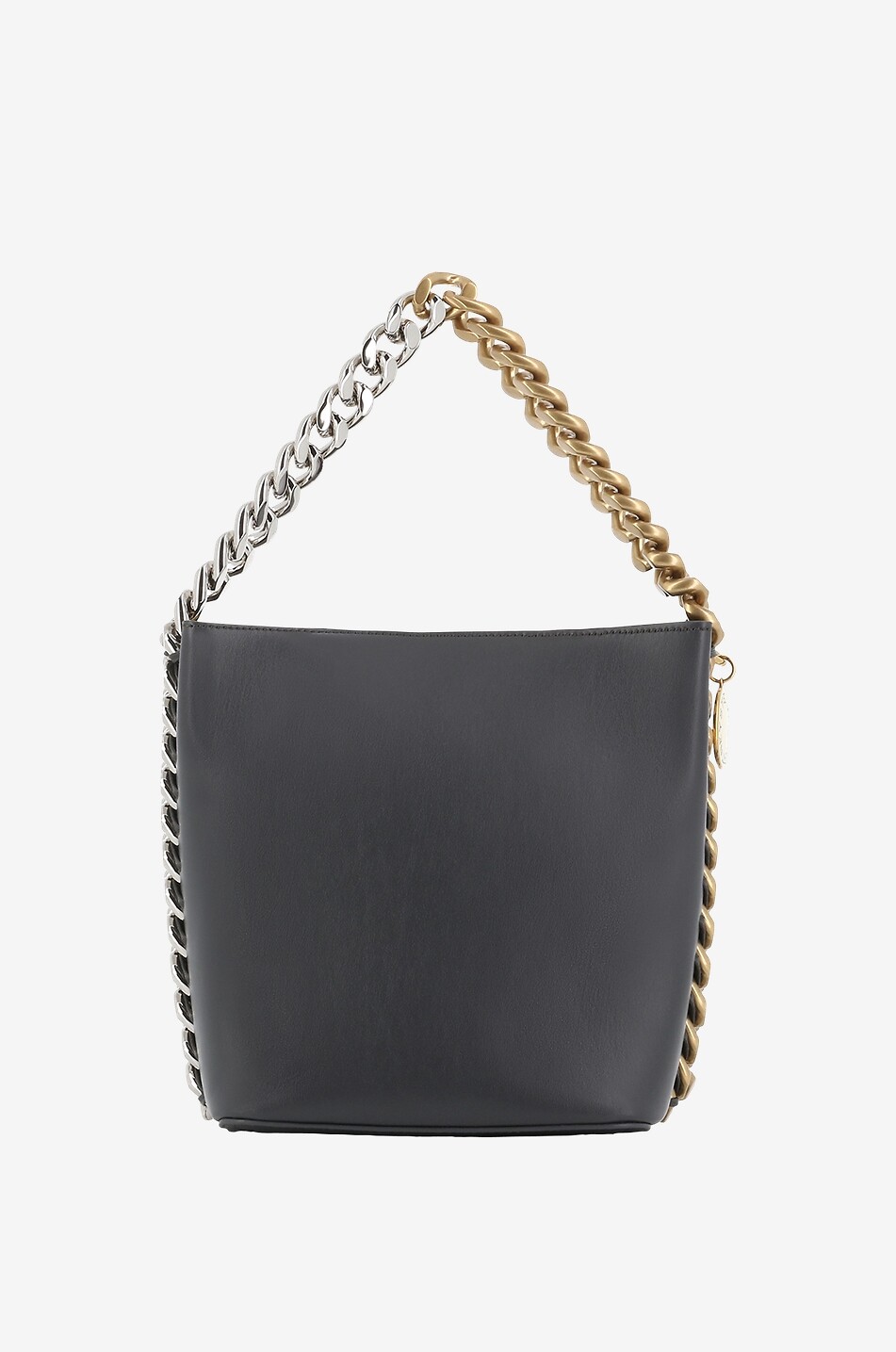 STELLA McCARTNEY Bucket-Tasche aus Kunstnappaleder Frayme Damen GRAU 1