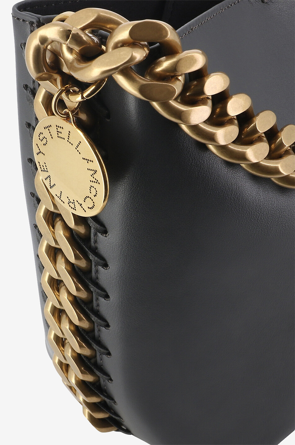 STELLA McCARTNEY Bucket-Tasche aus Kunstnappaleder Frayme Damen GRAU 6